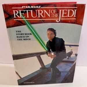Vintage Star Wars Return of the Jedi Storybook 1983 Random House Hardcover